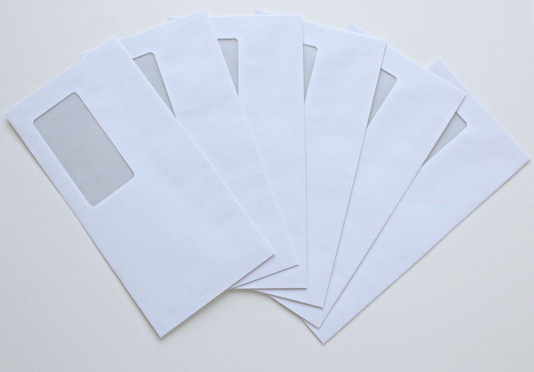 Business mail envelopes